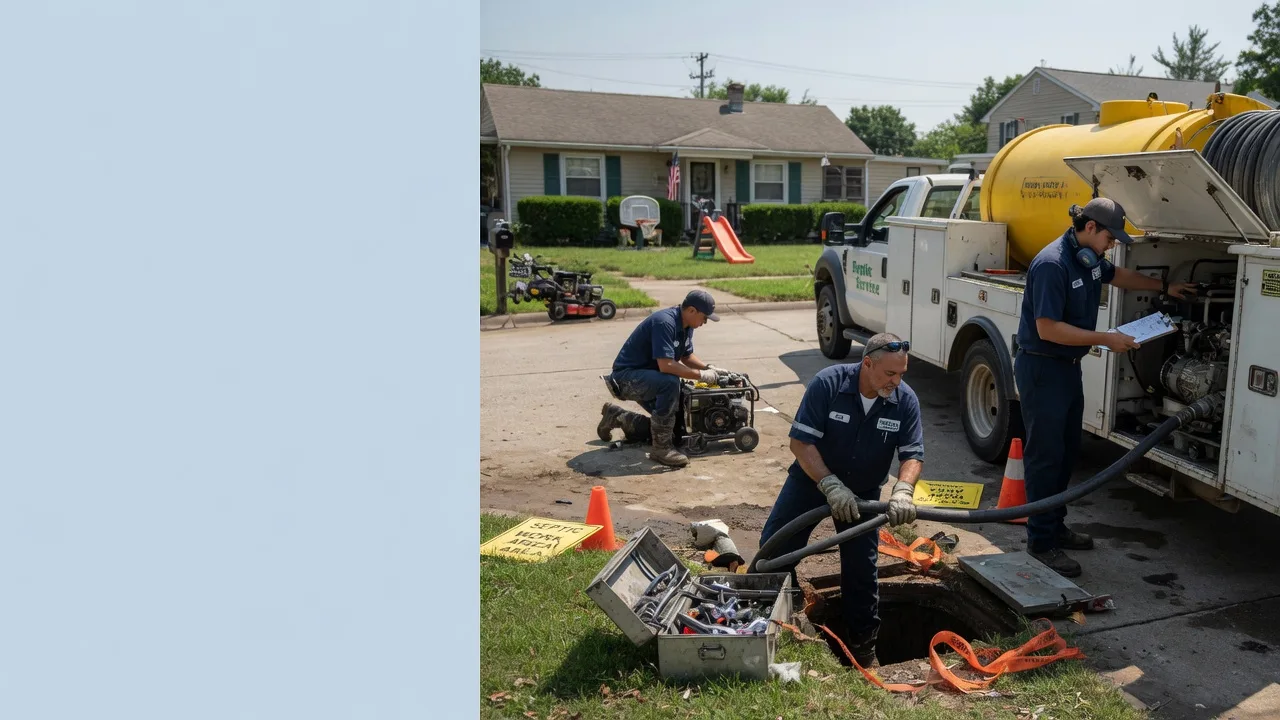 Septic Tank Pumping in Six Mile, SC near me